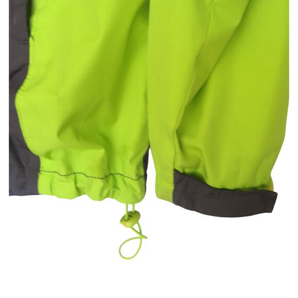 ROXY Hooded Windbreaker Raincoat Lined Light Jacket Women Sz XL Green/Black - Picture 7 of 11